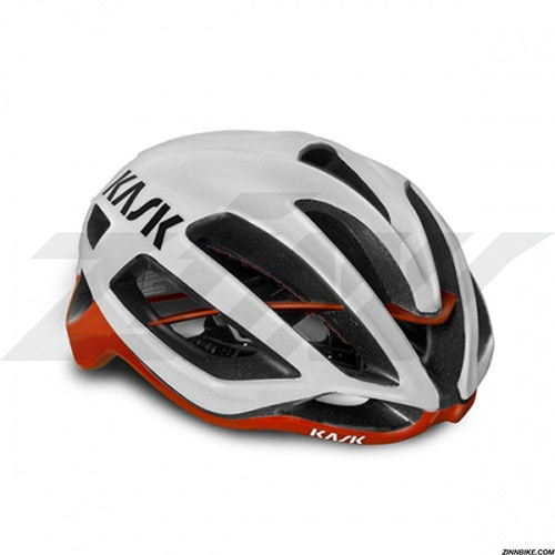 KASK PROTONE Cycling Helmet (White Red)
