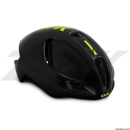 KASK UTOPIA Cycling Helmet (Black/Yellow/Fluoro)