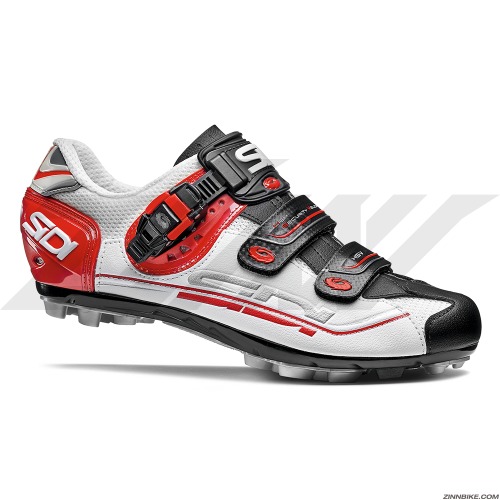 SIDI Eagle 7 MTB Shoes (White/Black/Red)