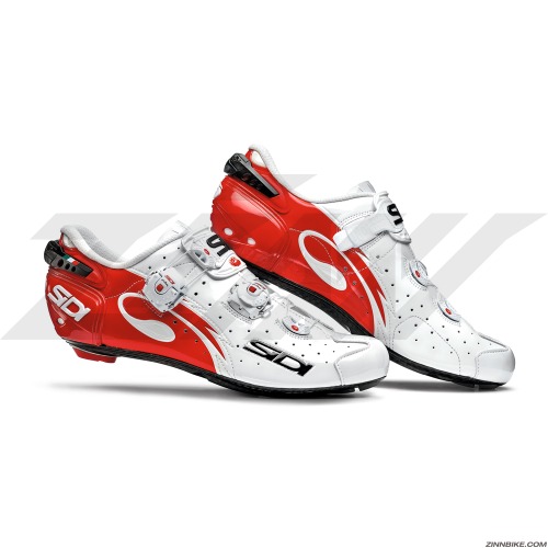 SIDI Wire Road Shoes (White/Red)