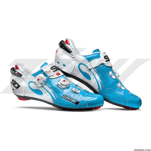 SIDI Wire Air Road Shoes (Blue Sky/White)