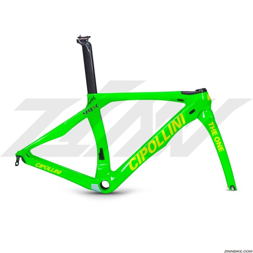 MCIPOLLINI RB1K The One Non-Disc Road Frame Set (RB1K THE ONE GREEN)