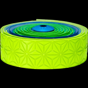 SUPACAZ Multicolor Bar Tape (Neon Yellow/Neon Blue/Neon Green)