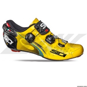 SIDI Wire Carbon Froome Limited Edition Yellow Road Cleat Shoes