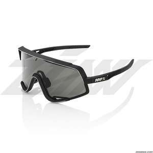 100% GLENDALE Cycling Goggles (Soft Tact Black/Smoke Lens) 61033-102-01