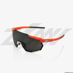 100% RACETRAP Cycling Goggles (Soft Tact Oxyfire/Black Mirror Lens) 61037-265-01