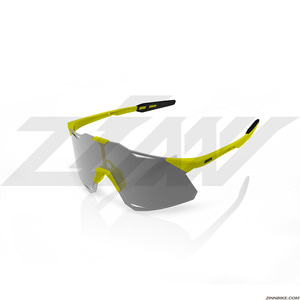 100% HYPERCRAFT Cycling Goggles (Matte Banana/Smoke Lens) 61039-004-57