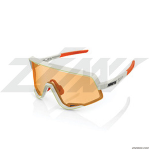 100% GLENDALE Cycling Goggles (Soft Tact Oxyfire White/Persimmon Lens) 61033-105-01