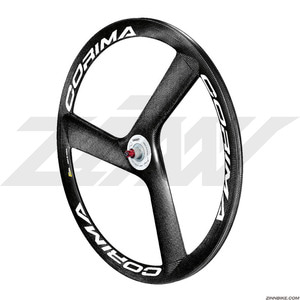CORIMA HM Carbon 3 Spoke Front/Rear Wheel Set (Road/Rim Brake)