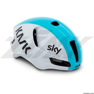 KASK UTOPIA Cycling Helmet (White/Scuba Blue)