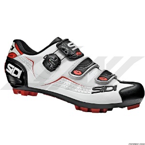SIDI Trace MTB Shoes (White/Black/Red)