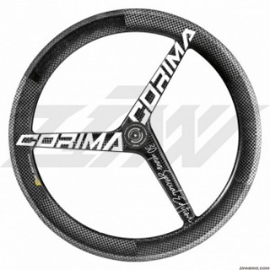 CORIMA 30th Anniversary Front 3 Spoke WS TT Wheel Set (Clincher/Rim)