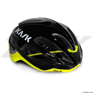 KASK PROTONE Cycling Helmet (Black/Yellow)