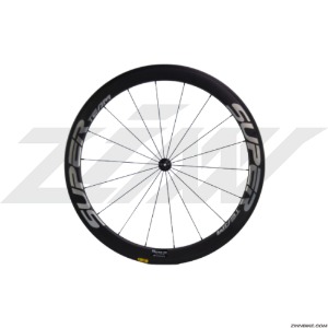 SuperTeam Pintar 50mm Carbon Rim Brake Wheel Set (Silver Logo)