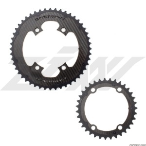 Carbon-Ti X-Carboring Carbon Chainrings (X-AXS/BCD107/SRAM AXS Arms)