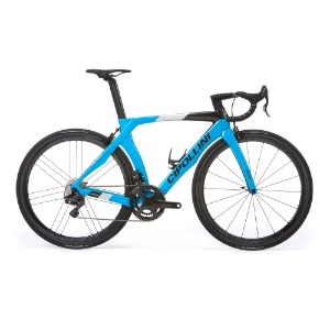 MCipollini RB1K The One Rim Frame Set (Biscay Bay/Carbon/Silver shiny)